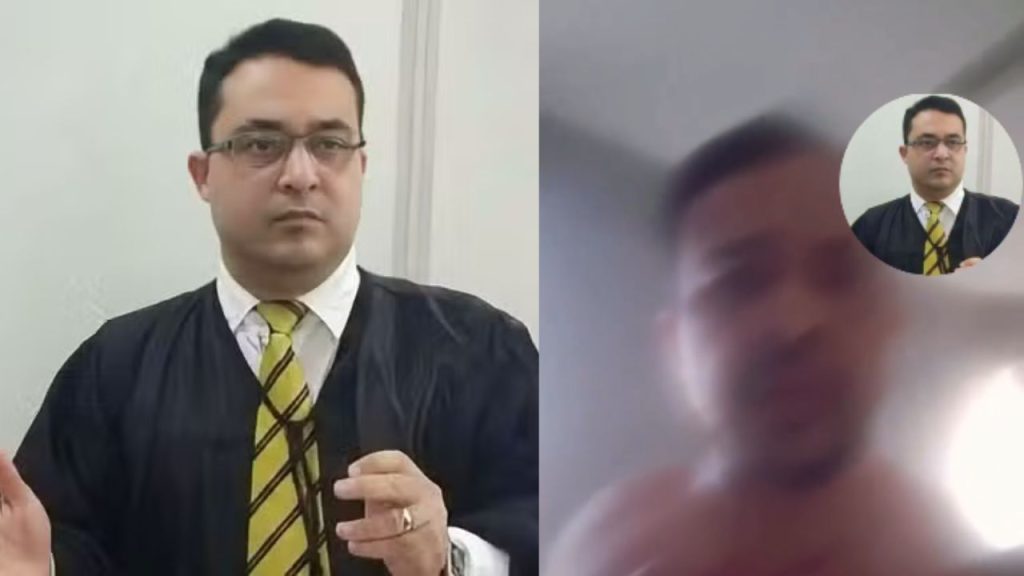 Juiz grava vídeo após ser b4lead0 dentro de casa e acusa a esposa: 'ela deu um t1r0 no meu peito'