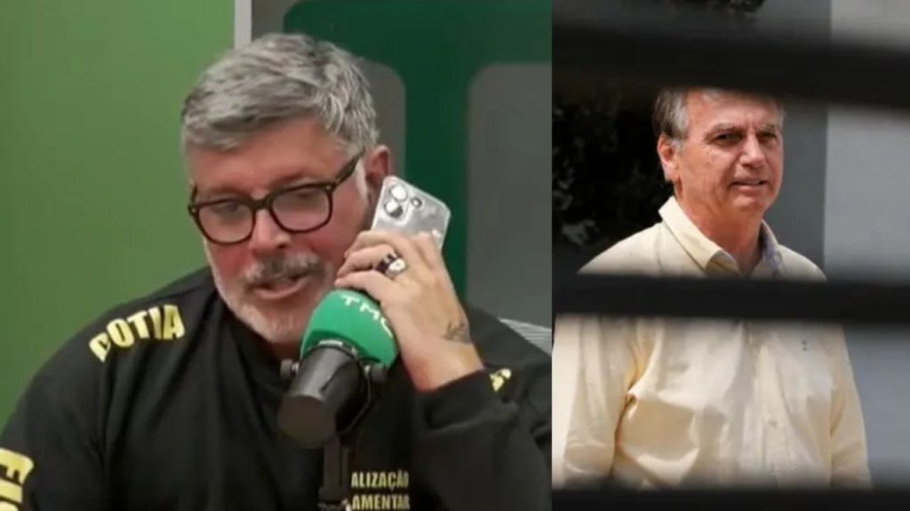Bolsonaro? Alexandre Frota faz ligação ao vivo em podcast e voz misteriosa gera especulações: 'conheço essa voz'
