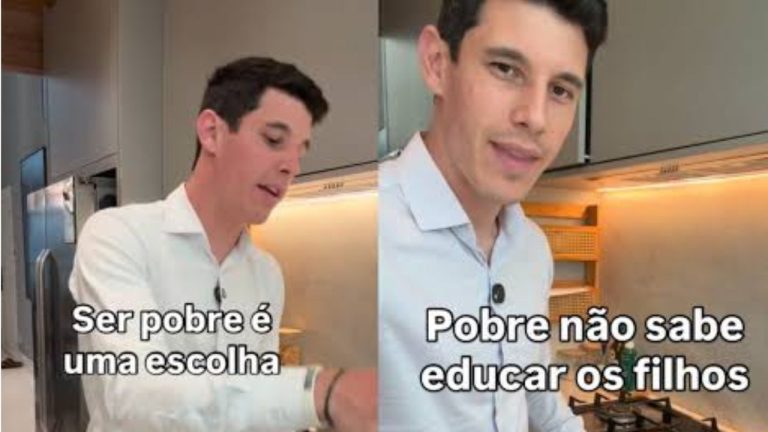 Influenciador diz que pobres não deveriam votar e vira alvo de ação do MP: 'não soube tomar boas decisões'