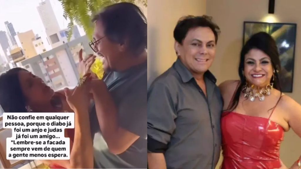 Vídeo mostra jornalista se divertindo e dançando com a 'amiga' que o m4t0u a f4cadas após discussão