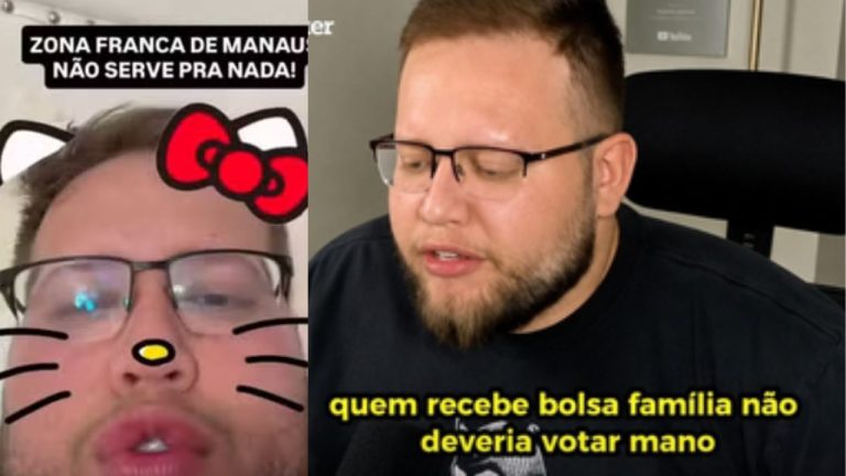 Após ataques ao Nordeste e à Zona Franca de Manaus, Justiça manda suspender perfil de influenciador