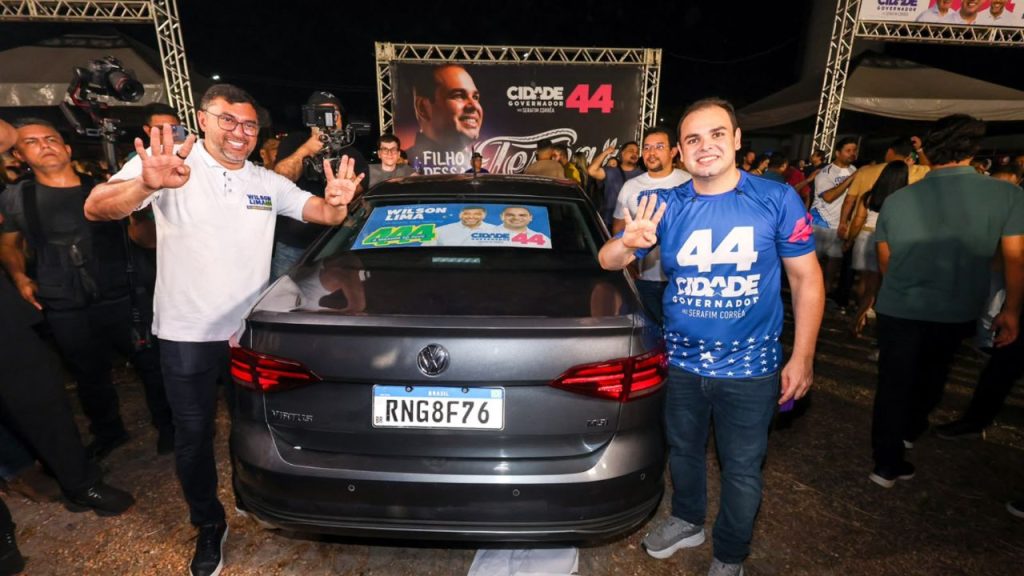 Roberto Cidade dá início à campanha eleitoral com mobilização na capital e no interior