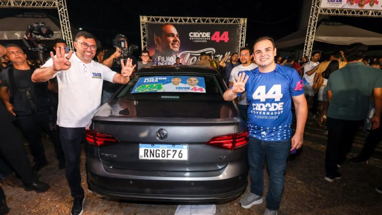 Roberto Cidade dá início à campanha eleitoral com mobilização na capital e no interior