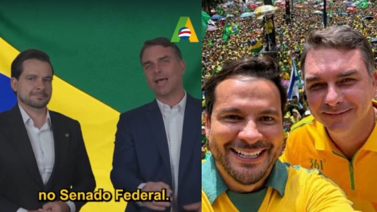 Flávio Bolsonaro declara apoio a Alberto Neto e pede voto para o “222” no Amazonas: 'preciso do capitão'