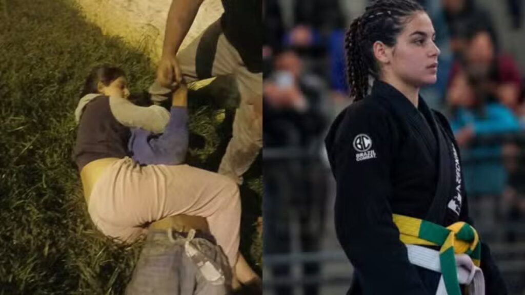 Menina de 14 anos usa golpe de jiu-jítsu para imobilizar invasor após mãe levar soco